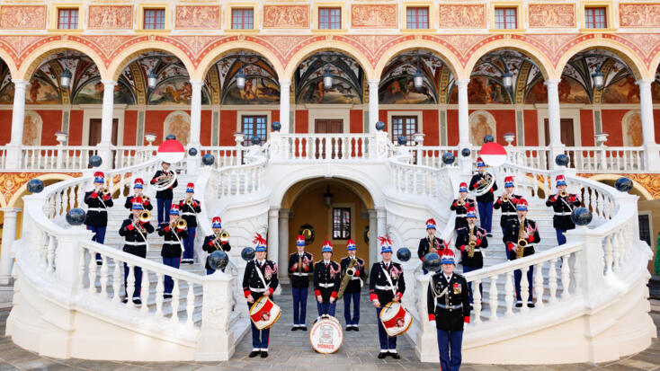 Concert de l'orchestre des carabiniers du Prince