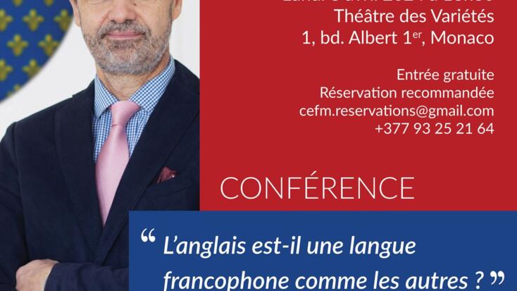 Conférence - "L’anglais est-il une langue francophone comme les autres ?"