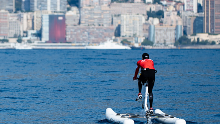 The Riviera Water Bike Challenge