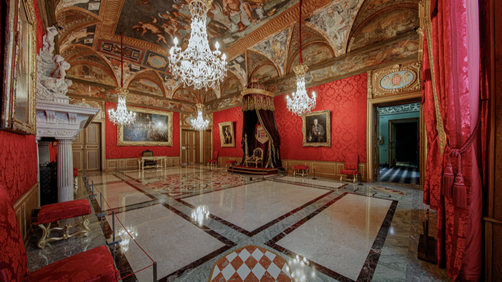 Journées européennes du patrimoine : Les Grands Appartements du Palais Princier