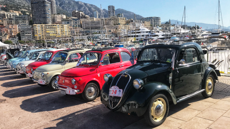 5e Raduno Internazionale di Fiat 500 Storiche di Monaco