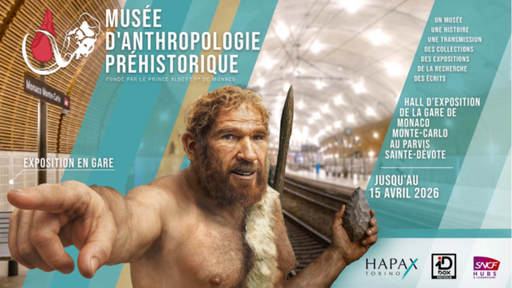 Exposition à la Gare SNCF de Monaco