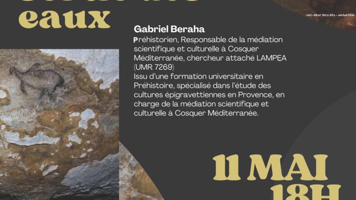 Conférence - "Gabriel Beraha - Cosquer, la grotte sortie des eaux"