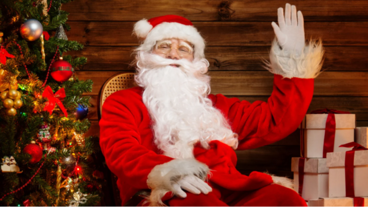 Le Père Noël à Monaco