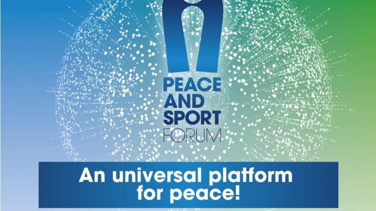 Evènement - "Forum international de Peace and Sport"