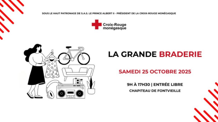 La grande Braderie de la Croix-Rouge monégasque