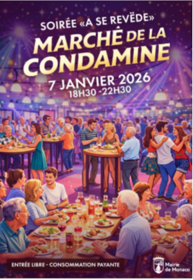 Soirée «A se revëde» Marché de la Condamine
