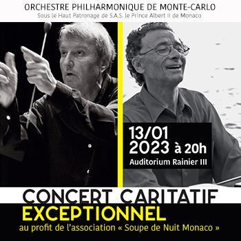 Concert Caritatif au profit de "Soupe de Nuit Monaco"