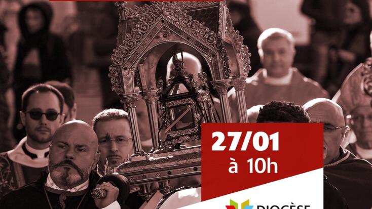 Messe pontificale et procession de la Sainte-Dévote