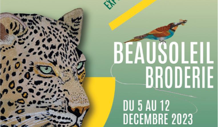 Exposition Beausoleil broderie