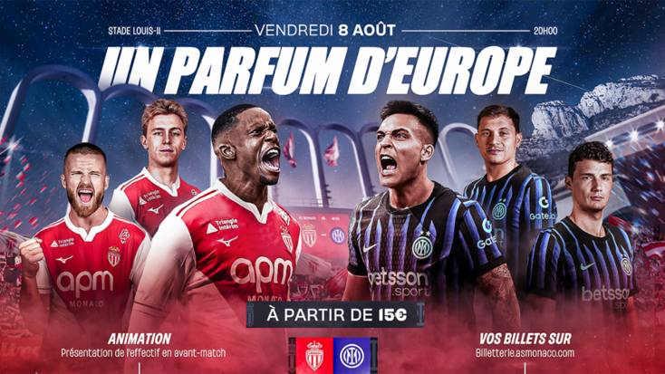 Match de préparation : AS Monaco face à l'Inter Milan