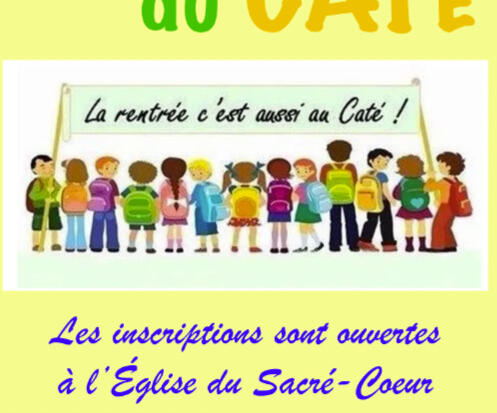 RENTRÉE DU CATÉCHISME