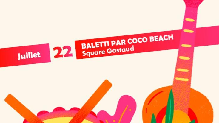 Soirées Musicales Estivales - Baletti Coco Beach