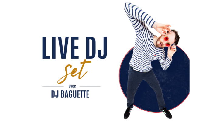 DJ Baguette live al risorante Tavolo