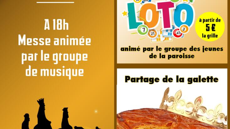 LOTO ET GATEAU DES ROIS