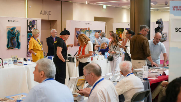 LE SALON INTERNATIONAL DU LIVRE DE MONACO