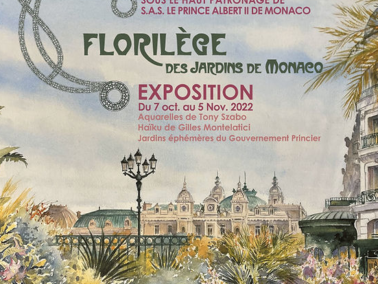 Exposition "Florilège des Jardins de Monaco" - jusqu'au 5 novembre 2022 à la Maison de France