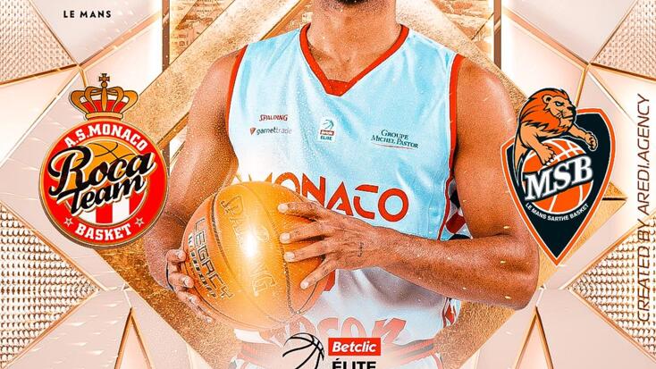 Basket Betclic Elite - "AS Monaco - Le Mans"
