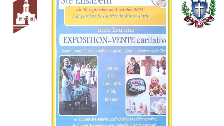 Exposition Vente Caritative Monastère Orthodoxe Ste Elisabeth