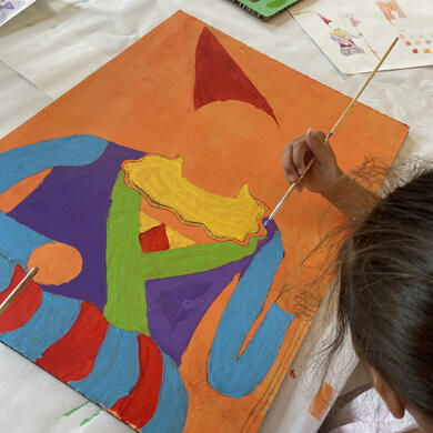 Atelier jeune public - Peinture magique