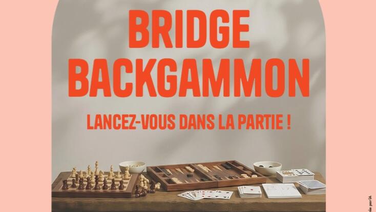 Echecs, bridge et backgammon