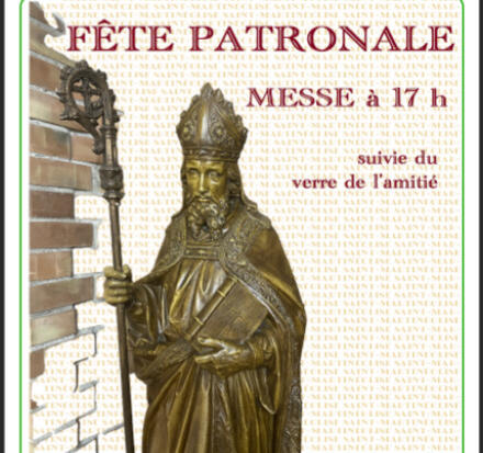 FÊTE PATRONALE de la SAINT MARTIN